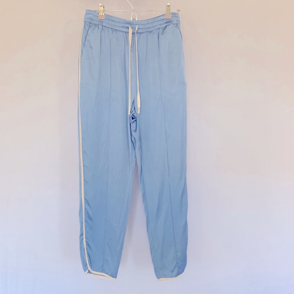 Silk Track Pants